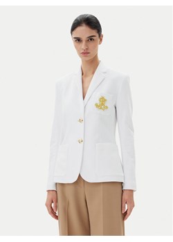 Lauren Ralph Lauren Marynarka Spsu20 200797305 Biały Regular Fit ze sklepu MODIVO w kategorii Marynarki damskie - zdjęcie 182699625