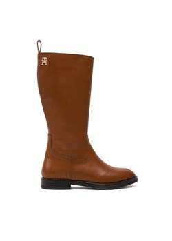 Tommy Hilfiger Kozaki T4A6-33591-0092520 M Brązowy ze sklepu MODIVO w kategorii Buty zimowe dziecięce - zdjęcie 182699766