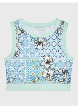 Guess Top J3GI27 MC01P Niebieski Slim Fit ze sklepu MODIVO w kategorii Bluzki dziewczęce - zdjęcie 182699848