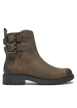 Clarks Botki Orinoco 2 Bay 26178857 Brązowy ze sklepu MODIVO w kategorii Botki - zdjęcie 182699879