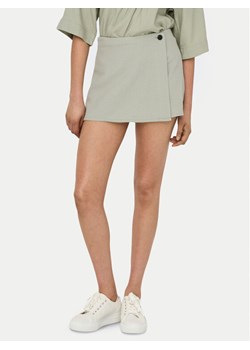 ONLY Spódnico-szorty Caro 15338905 Zielony Regular Fit ze sklepu MODIVO w kategorii Szorty - zdjęcie 182700028