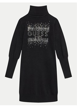Guess Sukienka dzianinowa J4BK13 Z2NQ2 Czarny Comfort Fit ze sklepu MODIVO w kategorii Sukienki dziewczęce - zdjęcie 182700056