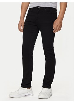 KARL LAGERFELD Jeansy 265840 543862 Czarny Slim Fit ze sklepu MODIVO w kategorii Jeansy męskie - zdjęcie 182700266