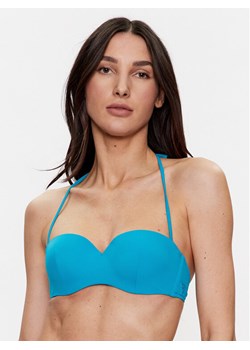 Guess Góra od bikini E2GJ52 LY00K Niebieski ze sklepu MODIVO w kategorii Stroje kąpielowe - zdjęcie 182700319