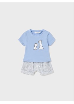 Mayoral Komplet t-shirt i spodenki 1253 Kolorowy ze sklepu MODIVO w kategorii Komplety niemowlęce - zdjęcie 182700379