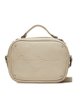 Pepe Jeans Torebka PL031563 Écru ze sklepu MODIVO w kategorii Listonoszki - zdjęcie 182700439