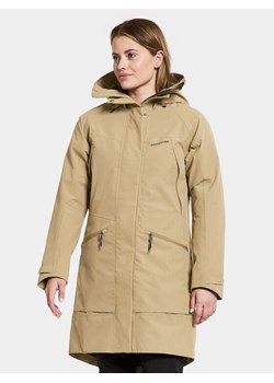 Didriksons Parka Ilma Wns Parka 8 504813 Beżowy Regular Fit ze sklepu MODIVO w kategorii Parki damskie - zdjęcie 182700448