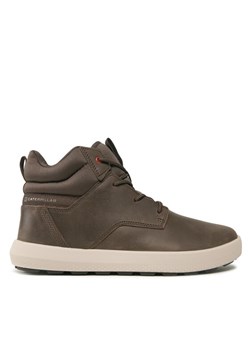 CATerpillar Sneakersy Proxy Hi P110722 Brązowy ze sklepu MODIVO w kategorii Buty sportowe męskie - zdjęcie 182700467