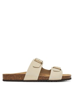 Geox Klapki Brionia D35LSL 00032 C1122 Écru ze sklepu MODIVO w kategorii Klapki damskie - zdjęcie 182700486