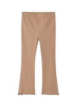 Mayoral Legginsy 3701 Beżowy Slim Fit ze sklepu MODIVO w kategorii Spodnie dziewczęce - zdjęcie 182700499
