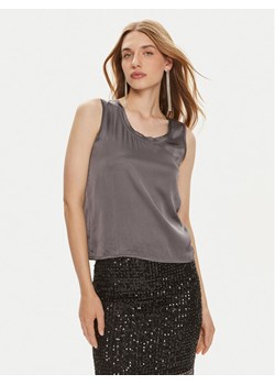 ViCOLO Bluzka TB0038 Szary Regular Fit ze sklepu MODIVO w kategorii Bluzki damskie - zdjęcie 182700526