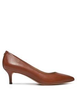 LAUREN RALPH LAUREN Szpilki 802940572002 Brązowy ze sklepu MODIVO w kategorii Czółenka - zdjęcie 182700586
