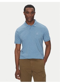 BOSS Polo 50536728 Niebieski Regular Fit ze sklepu MODIVO w kategorii T-shirty męskie - zdjęcie 182700587