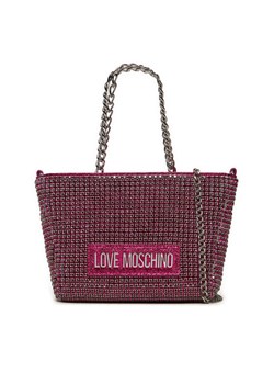 LOVE MOSCHINO Torebka JC4045PP1LLP162A Różowy ze sklepu MODIVO w kategorii Torebki damskie - zdjęcie 182700626