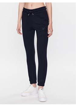 Gant Spodnie dresowe 4200709 Granatowy Regular Fit ze sklepu MODIVO w kategorii Spodnie damskie - zdjęcie 182700636