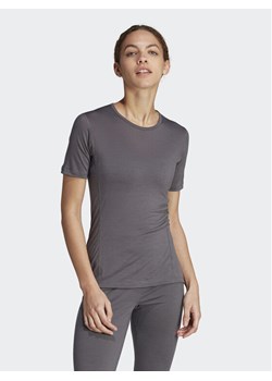 adidas Bielizna termoaktywna górna Xperior Merino 150 HZ8550 Szary Slim Fit ze sklepu MODIVO w kategorii Bielizna termoaktywna damska - zdjęcie 182700719