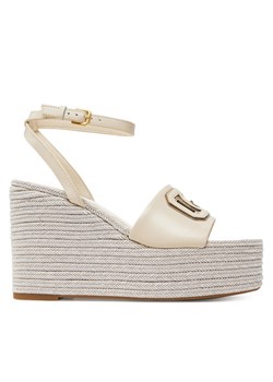 Guess Espadryle FLJTAN LEA04 Écru ze sklepu MODIVO w kategorii Espadryle damskie - zdjęcie 182700736