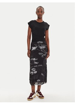Desigual Sukienka codzienna Good News 24WWVK77 Czarny Regular Fit ze sklepu MODIVO w kategorii Sukienki - zdjęcie 182700836