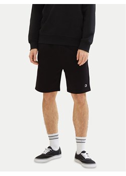 Tom Tailor Denim Szorty sportowe 1040931 Czarny Relaxed Fit ze sklepu MODIVO w kategorii Spodenki męskie - zdjęcie 182700867
