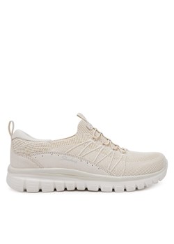 Skechers Sneakersy Graceful - Picture Perfect 100702/OFWT Biały ze sklepu MODIVO w kategorii Buty sportowe damskie - zdjęcie 182700949