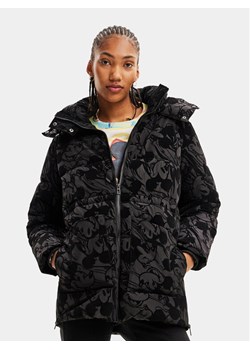 Desigual Kurtka puchowa 23WWEWB2 Czarny Regular Fit ze sklepu MODIVO w kategorii Kurtki damskie - zdjęcie 182700978