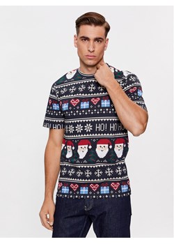 Jack&Jones T-Shirt 12246604 Granatowy Standard Fit ze sklepu MODIVO w kategorii T-shirty męskie - zdjęcie 182700986