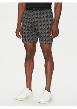 HUGO Szorty piżamowe Jo 50540070 Szary Regular Fit ze sklepu MODIVO w kategorii Piżamy męskie - zdjęcie 182701026
