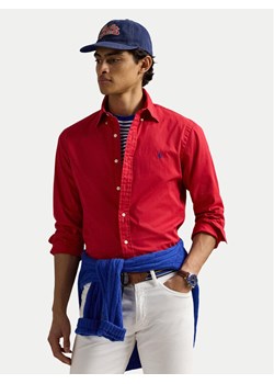 Polo Ralph Lauren Koszula 710937993012 Czerwony Custom Fit ze sklepu MODIVO w kategorii Koszule męskie - zdjęcie 182701048