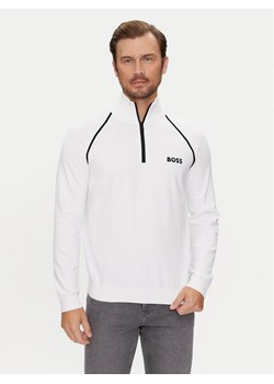 Boss Sweter Hydro-X 50519377 Biały Regular Fit ze sklepu MODIVO w kategorii Swetry męskie - zdjęcie 182701085