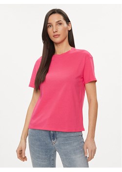 United Colors Of Benetton T-Shirt 3096D102O Różowy Regular Fit ze sklepu MODIVO w kategorii Bluzki damskie - zdjęcie 182701149
