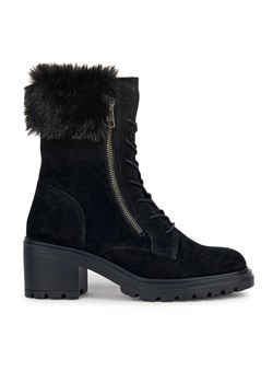 Geox Botki D Damiana D36QCB 022BH C9999 Czarny ze sklepu MODIVO w kategorii Botki - zdjęcie 182701187