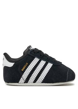 adidas Sneakersy Gazelle Crib JI2046 Czarny ze sklepu MODIVO w kategorii Buciki niemowlęce - zdjęcie 182701236
