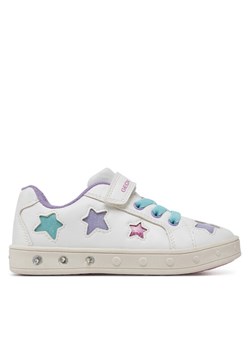 Geox Sneakersy J Skylin J558WB 0BCKC C0653 S Biały ze sklepu MODIVO w kategorii Buty sportowe dziecięce - zdjęcie 182701299
