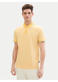 Tom Tailor Polo 1040822 Żółty Regular Fit ze sklepu MODIVO w kategorii T-shirty męskie - zdjęcie 182701318