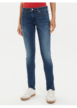 Wrangler Jeansy Spat 112357537 Niebieski Skinny Fit ze sklepu MODIVO w kategorii Jeansy damskie - zdjęcie 182701339