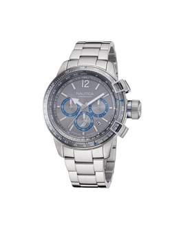 Nautica Zegarek NAPBFF103 Srebrny ze sklepu MODIVO w kategorii Zegarki - zdjęcie 182701377