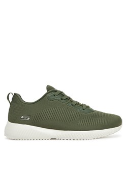 Skechers Sneakersy Bobs Squad-Tough Talk 32504/DKGR Zielony ze sklepu MODIVO w kategorii Buty sportowe damskie - zdjęcie 182701425