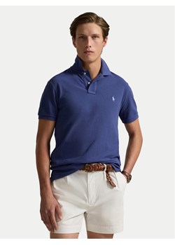 Polo Ralph Lauren Polo 710536856441 Granatowy Slim Fit ze sklepu MODIVO w kategorii T-shirty męskie - zdjęcie 182701429