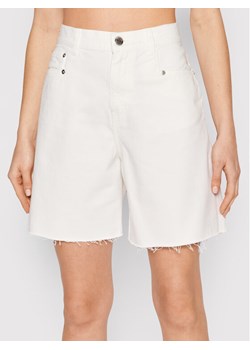 TWINSET Szorty jeansowe 221TT2390 Biały Regular Fit ze sklepu MODIVO w kategorii Szorty - zdjęcie 182701457