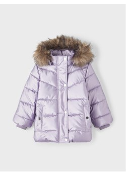 NAME IT Kurtka zimowa 13218548 Fioletowy Regular Fit ze sklepu MODIVO w kategorii Kombinezony i kurtki - zdjęcie 182701556
