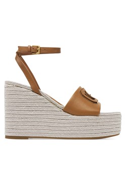 Guess Espadryle FLJTAN LEA04 Brązowy ze sklepu MODIVO w kategorii Espadryle damskie - zdjęcie 182701566