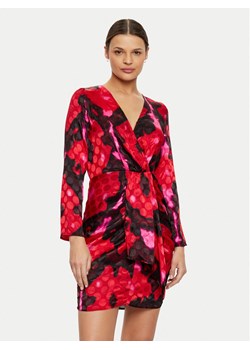Morgan Sukienka koktajlowa 242-RYSE.F Czerwony Slim Fit ze sklepu MODIVO w kategorii Sukienki - zdjęcie 182701578