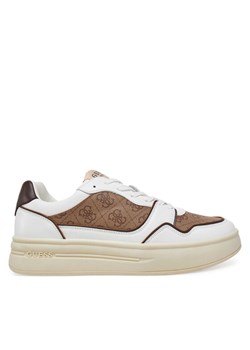 Guess Sneakersy FMJWII LEA12 Beżowy ze sklepu MODIVO w kategorii Buty sportowe męskie - zdjęcie 182701619