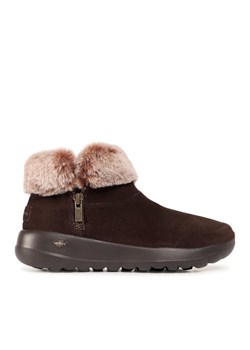 Skechers Botki On The Go Joy 144003/CHOC Brązowy ze sklepu MODIVO w kategorii Botki - zdjęcie 182701627