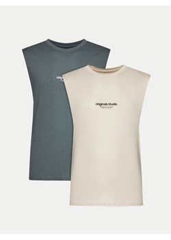 Jack&Jones Komplet 2 tank topów Vesterbro 12260785 Kolorowy Oversize ze sklepu MODIVO w kategorii T-shirty męskie - zdjęcie 182701678