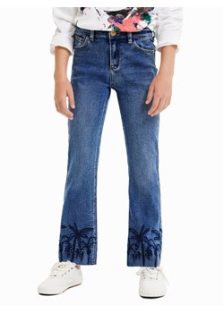 Desigual Jeansy 23SGDD06 Szary Regular Fit ze sklepu MODIVO w kategorii Spodnie dziewczęce - zdjęcie 182701695