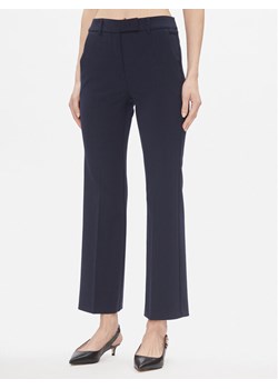 Marella Spodnie materiałowe Child 2413131061200 Granatowy Regular Fit ze sklepu MODIVO w kategorii Spodnie damskie - zdjęcie 182701708