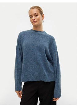 Vero Moda Sweter Boom 10320463 Niebieski Loose Fit ze sklepu MODIVO w kategorii Swetry damskie - zdjęcie 182701758