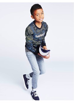 Timberland Bluza T25U09 S Zielony Regular Fit ze sklepu MODIVO w kategorii Bluzy chłopięce - zdjęcie 182701788