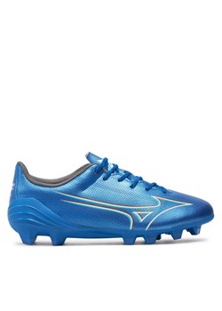 Mizuno Buty do piłki nożnej Alpha Select Fg NIÑO P1GB246527 Niebieski ze sklepu MODIVO w kategorii Buty sportowe dziecięce - zdjęcie 182701789